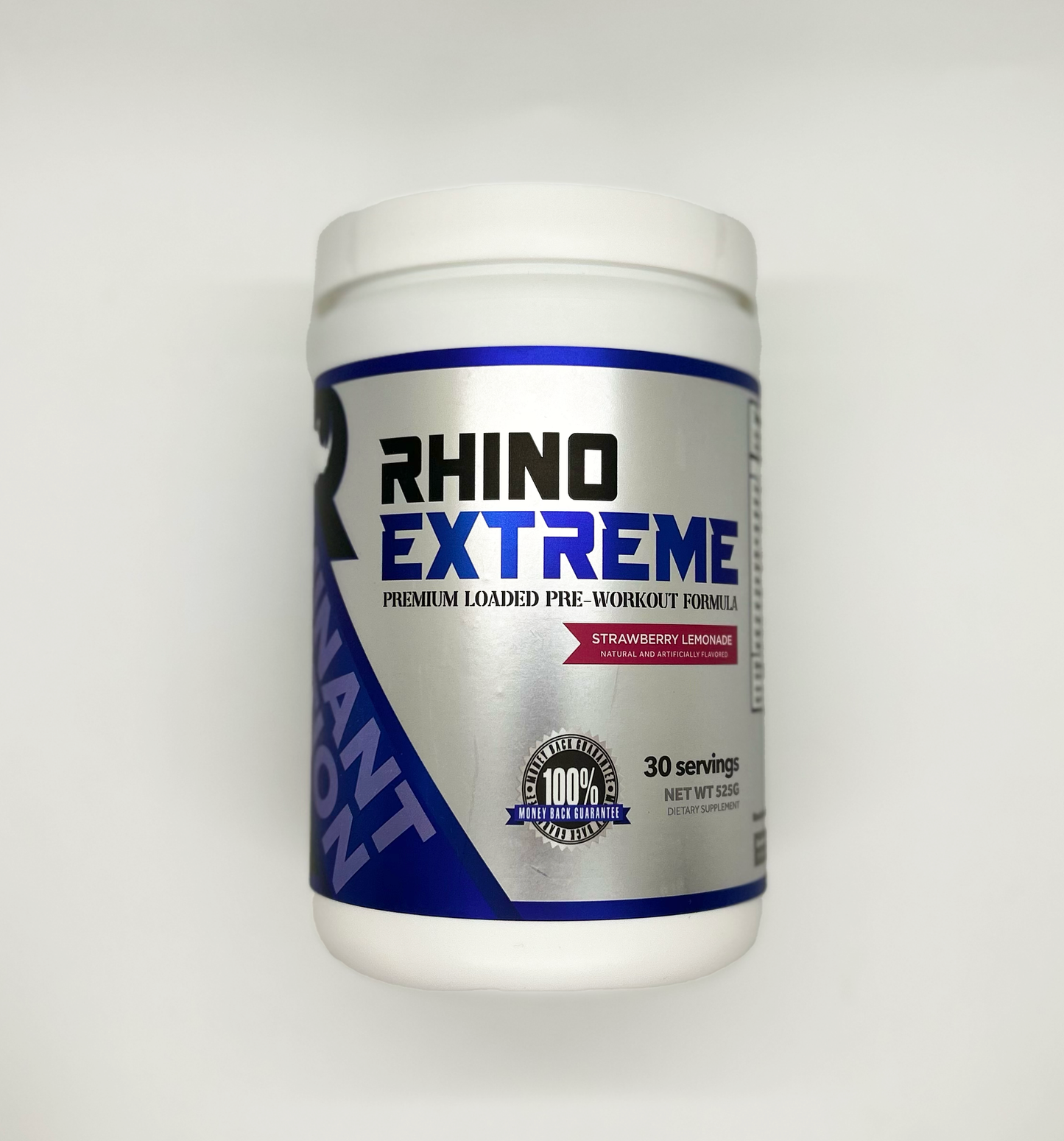 Rhino Extreme Pre-Workout Strawberry Flavor